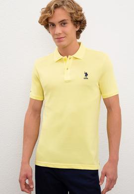 Erkek Limon Basic Polo Yaka Tişört - 50199819360