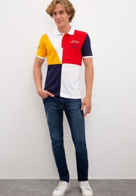 Erkek Kırmızı Polo Yaka T-Shirt - 50221456022