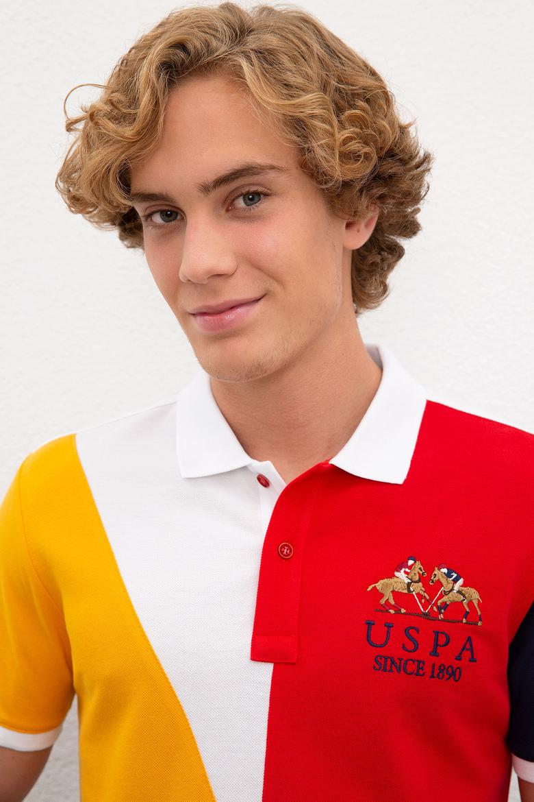 Erkek Kırmızı Polo Yaka T-Shirt - 50221456022