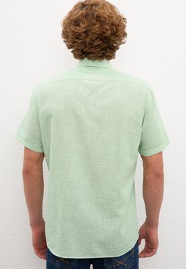 Erkek Yeşil Gömlek Kısakol - 50200694028