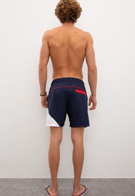 Erkek Lacivert Deniz Şortu - 50199301010