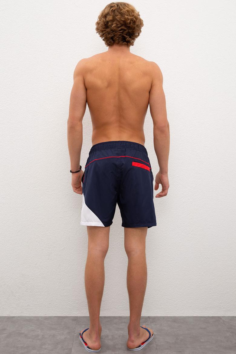 Erkek Lacivert Deniz Şortu - 50199301010