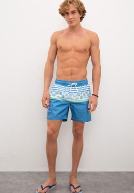 Erkek İndigo Deniz Şortu - 50200145003