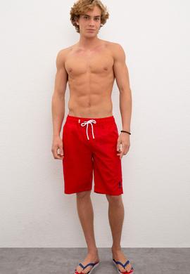 Erkek Bordo Deniz Şortu - 50200150036