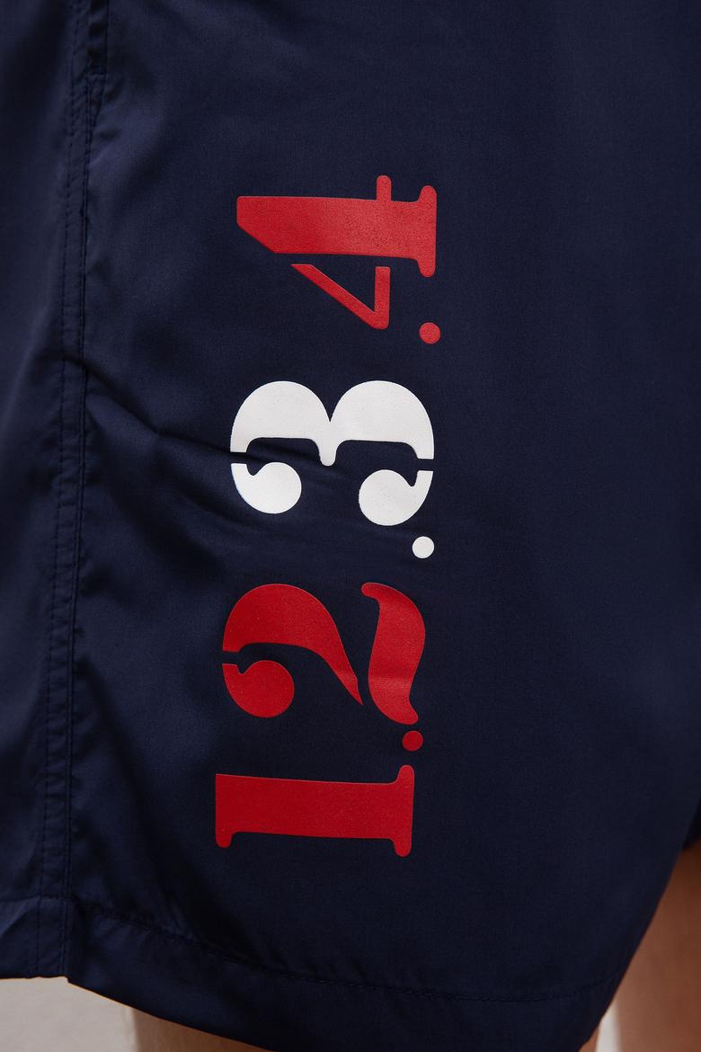 Erkek Lacivert Deniz Şortu - 50199301010