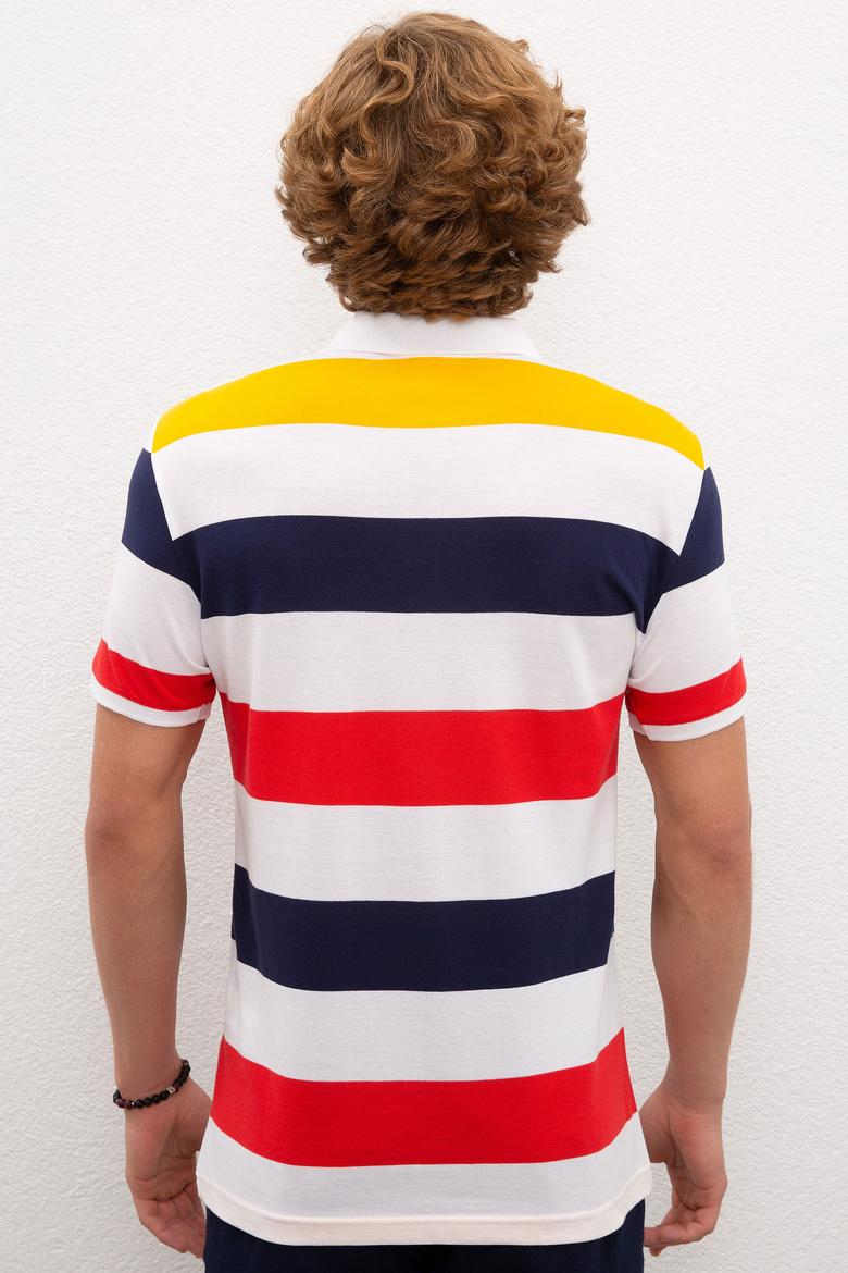 Erkek Açık Kırmızı Polo Yaka T-Shirt - 50217989033