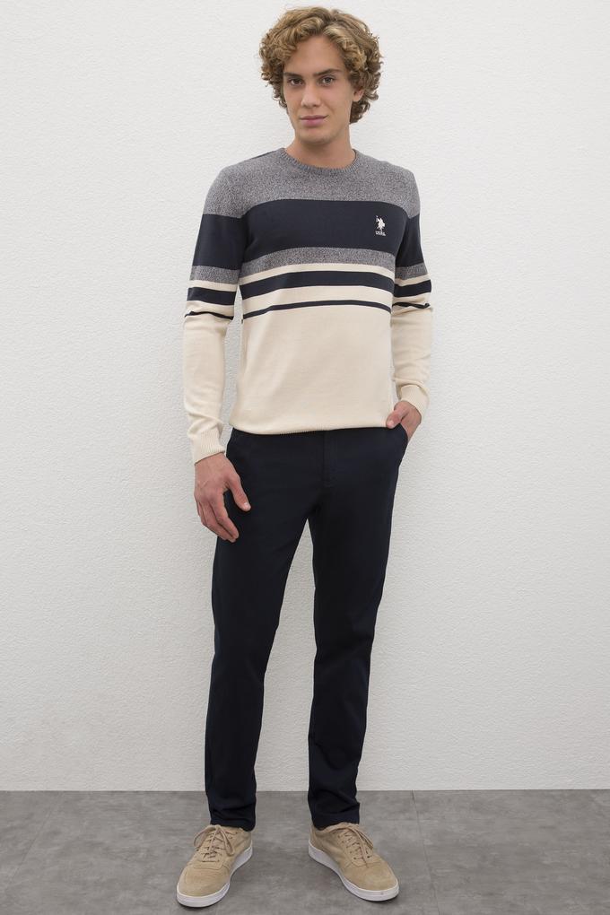 Erkek Lacivert Chinos