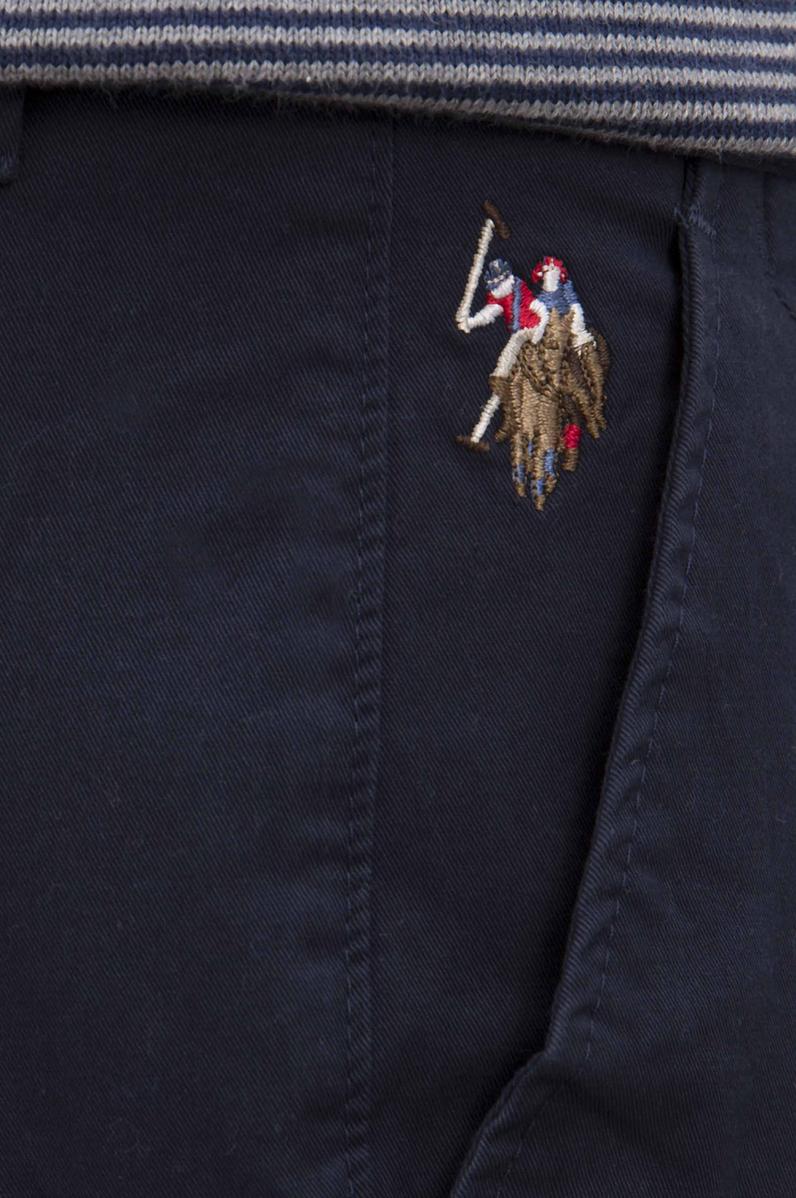 Erkek Lacivert Kanvas Pantolon