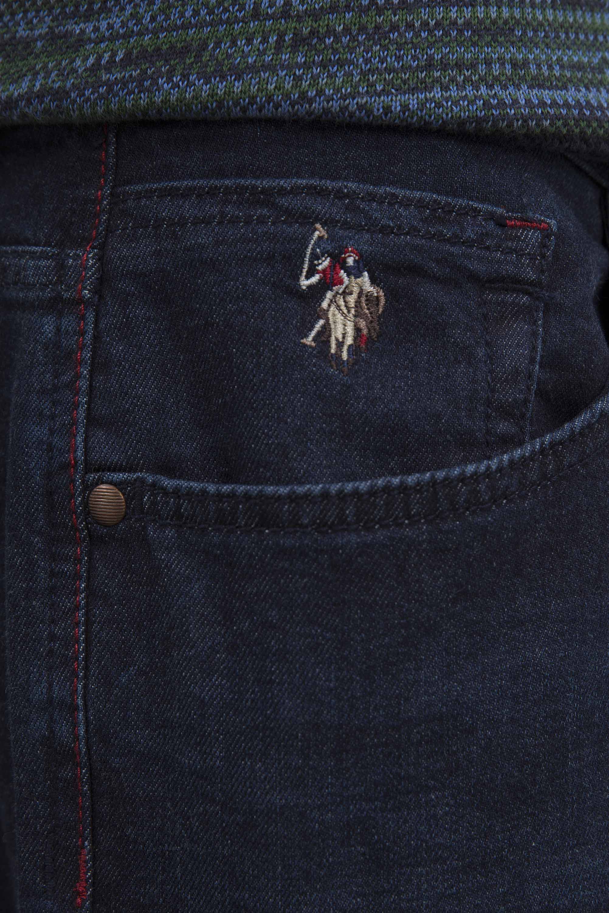 Erkek Mavi Denim Pantolon - Image 4