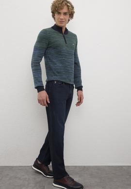 Erkek Mavi Denim Pantolon - 50208242001