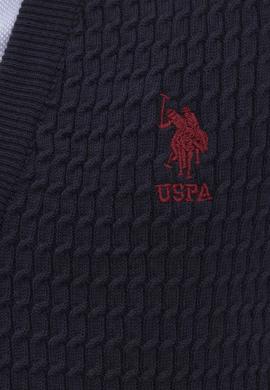 Erkek Lacivert  Triko Hırka Basic - 50210293007