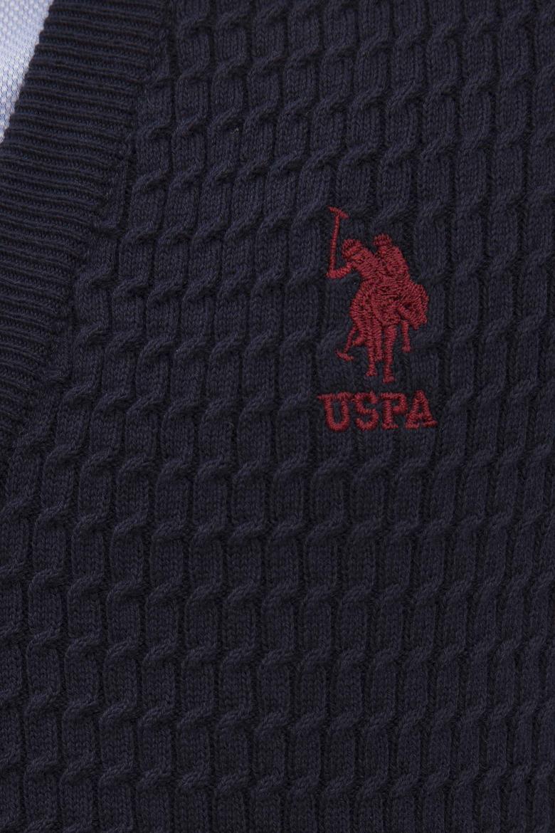 Erkek Lacivert  Triko Hırka Basic - 50210293007