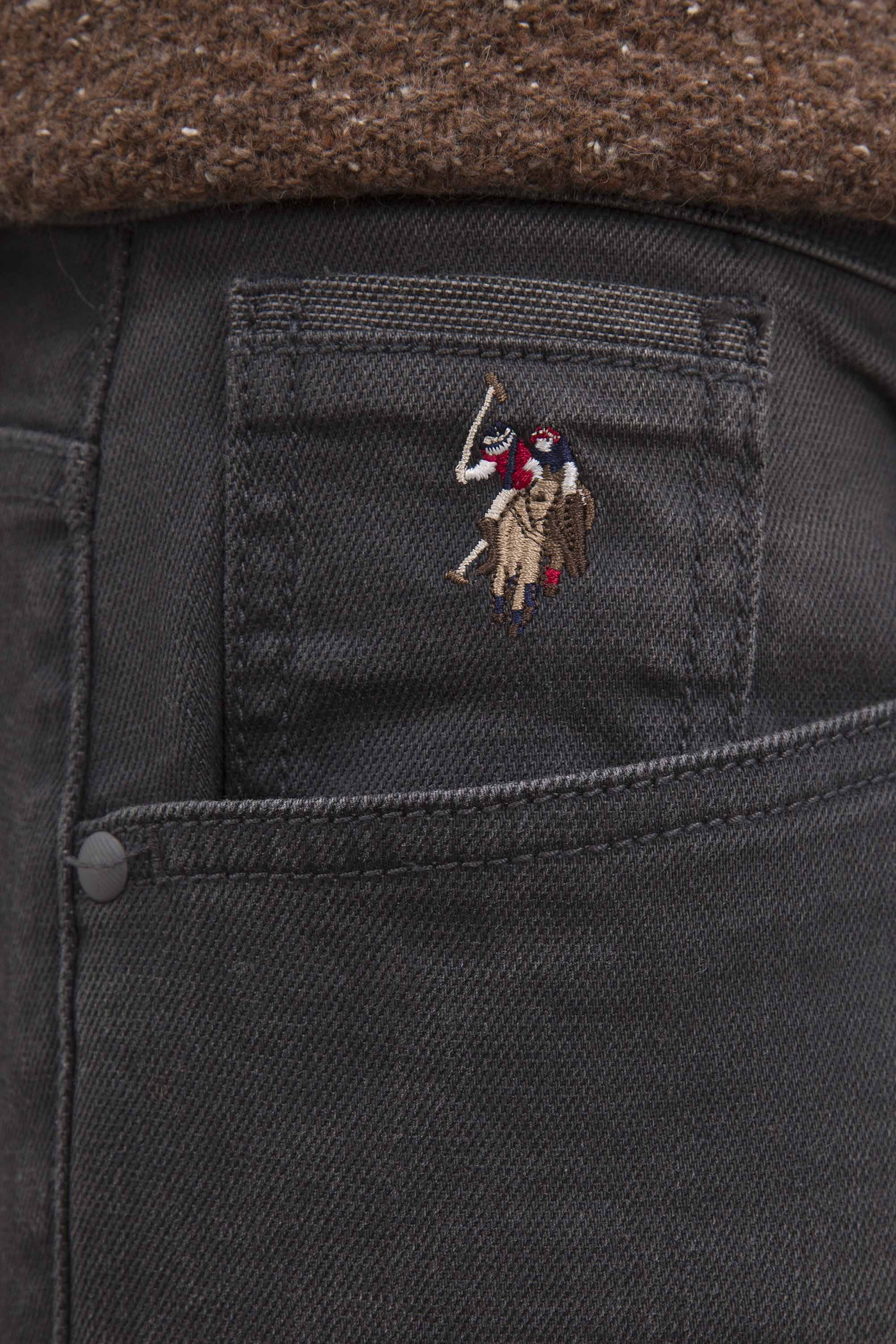 Erkek Gri Denim Pantolon