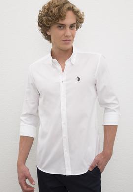 Erkek Beyaz Gömlek Uzunkol - 50226211004