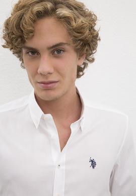 Erkek Beyaz Gömlek Uzunkol - 50226211004