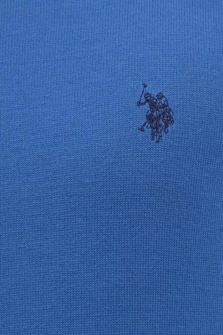 Erkek Kobalt Bisiklet Yaka Triko Kazak Basic - 50224730080