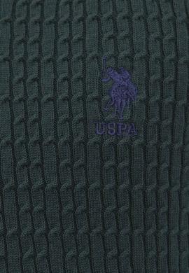 Erkek Koyu Yeşil Basic Kazak - 50224991013