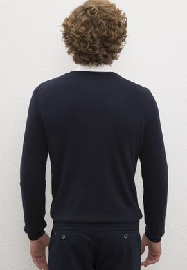 Erkek Lacivert Basic Kazak - 50224991002