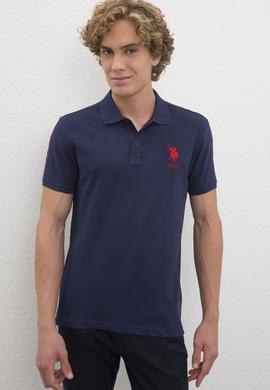 Erkek Lacivert Polo Yaka T-Shirt - 50218831028