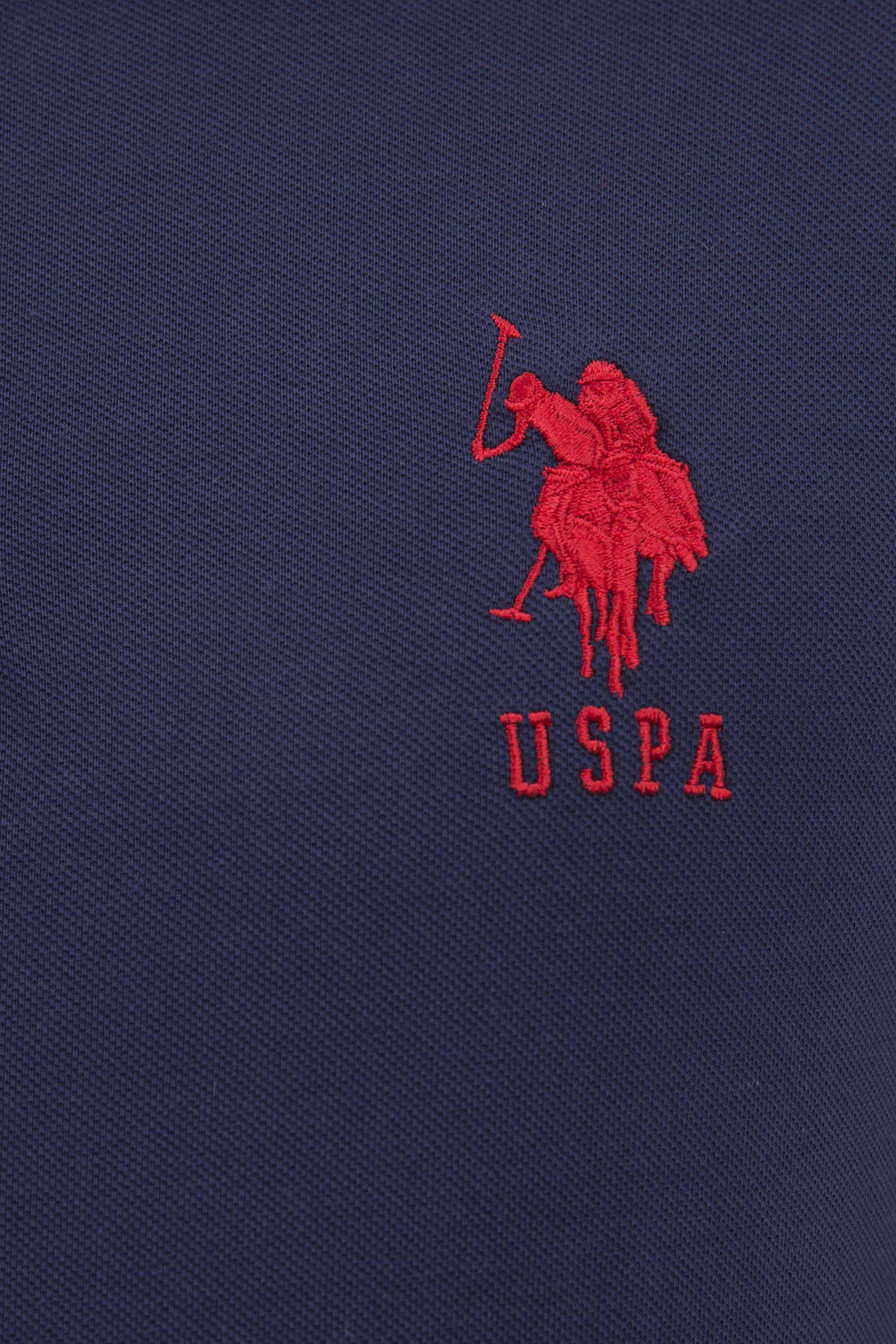 Erkek Lacivert Polo Yaka T-Shirt - Image 6