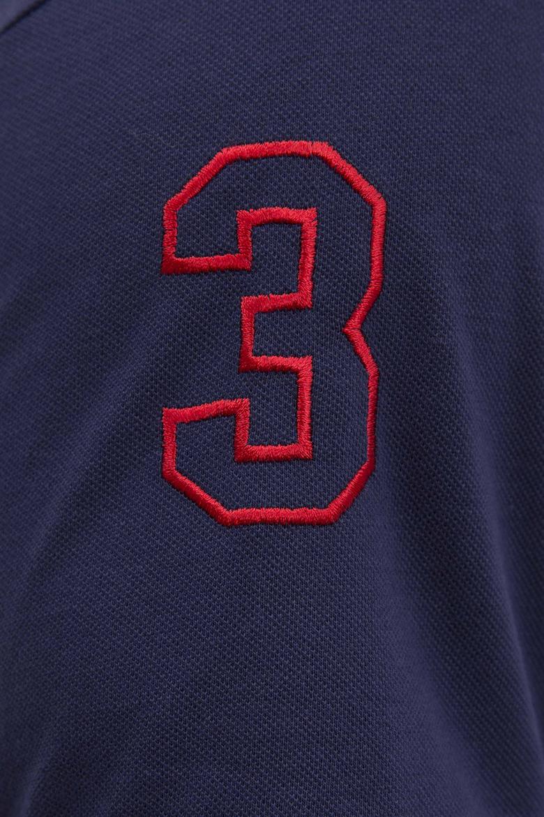 Erkek Lacivert Polo Yaka T-Shirt - 50218831028