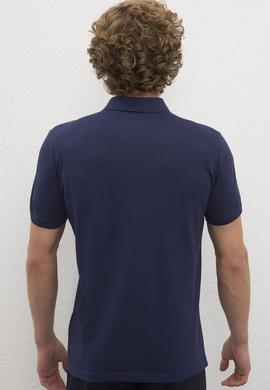 Erkek Lacivert Polo Yaka T-Shirt - 50218831028