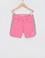Kız Çocuk Pembe Dokuma Şort