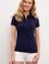 Kadın Lacivert Basic Polo Yaka Tişört