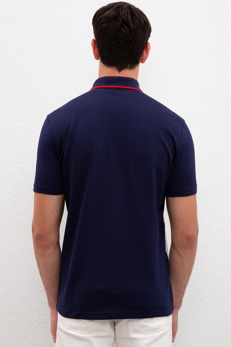 Erkek Lacivert Polo Yaka T-Shirt - 50218406002