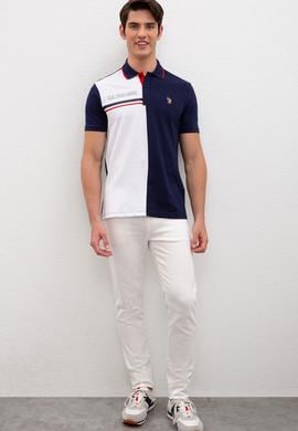 Erkek Lacivert Polo Yaka T-Shirt - 50218406002