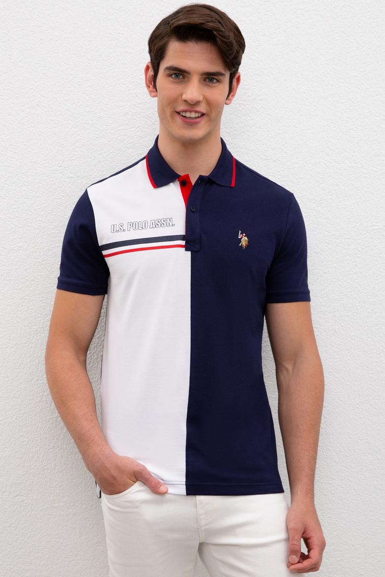 Erkek Lacivert Polo Yaka T-Shirt