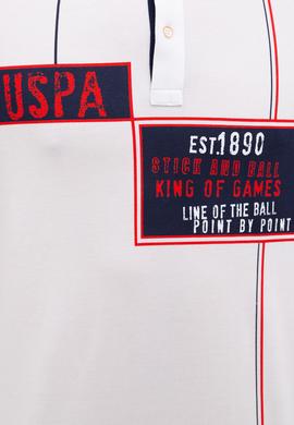 Erkek Beyaz Polo Yaka T-Shirt - 50219183016