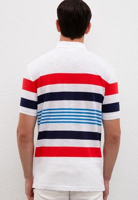 Erkek Açık Kırmızı Polo Yaka T-Shirt - 50218838040