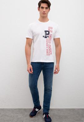 Erkek Beyaz Tişört - 50217762028