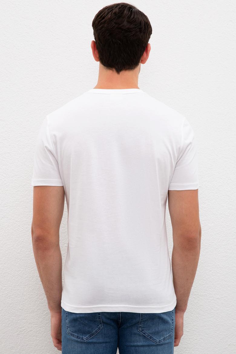 Erkek Beyaz Tişört - 50217762028