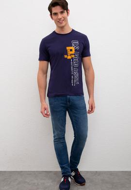 Erkek Lacivert Tişört - 50217762048