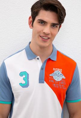 Erkek İndigo Tişört - 50219117036