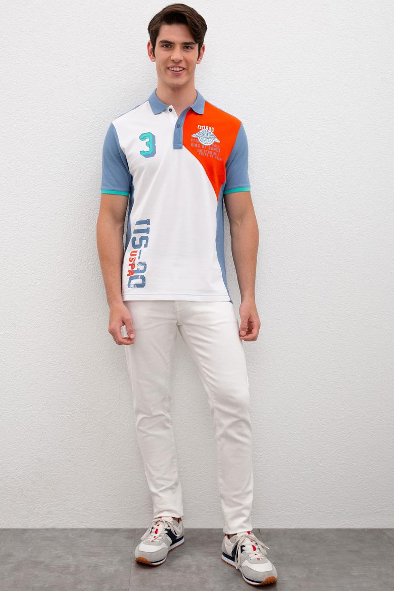 Erkek İndigo Tişört - 50219117036