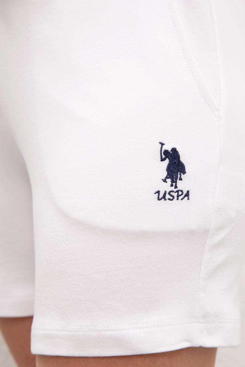 Kadın Beyaz Örme Şort - 50217474025