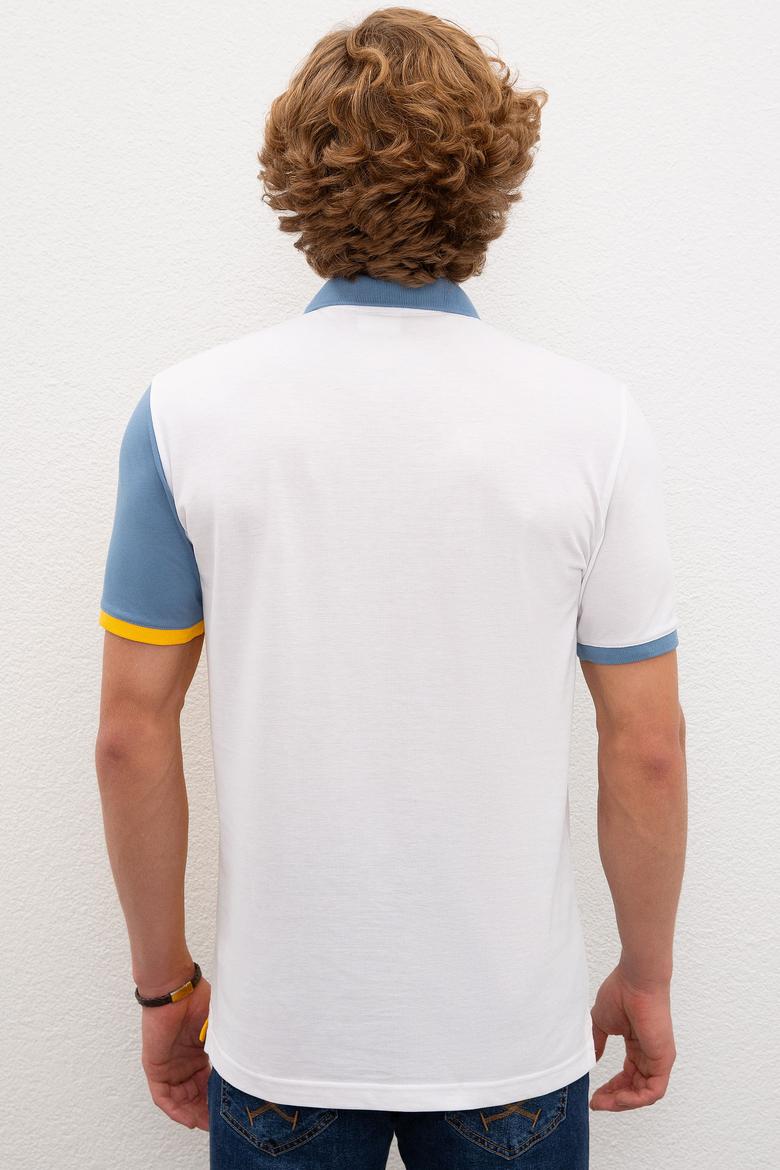 Erkek İndigo Tişört - 50219176038