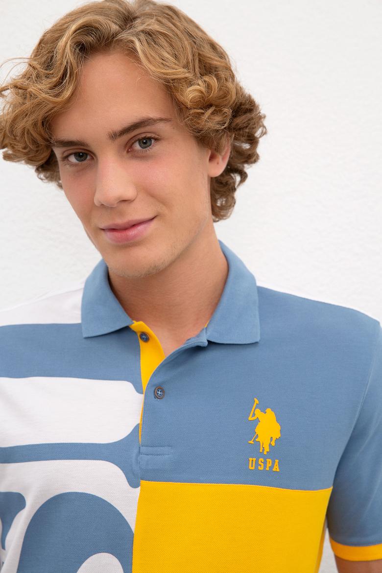 Erkek İndigo Tişört - 50219176038