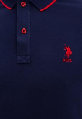 Erkek Lacivert Polo Yaka T-Shirt Basic - 50222592011