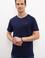 Erkek Lacivert Bisiklet Yaka T-Shirt Basic