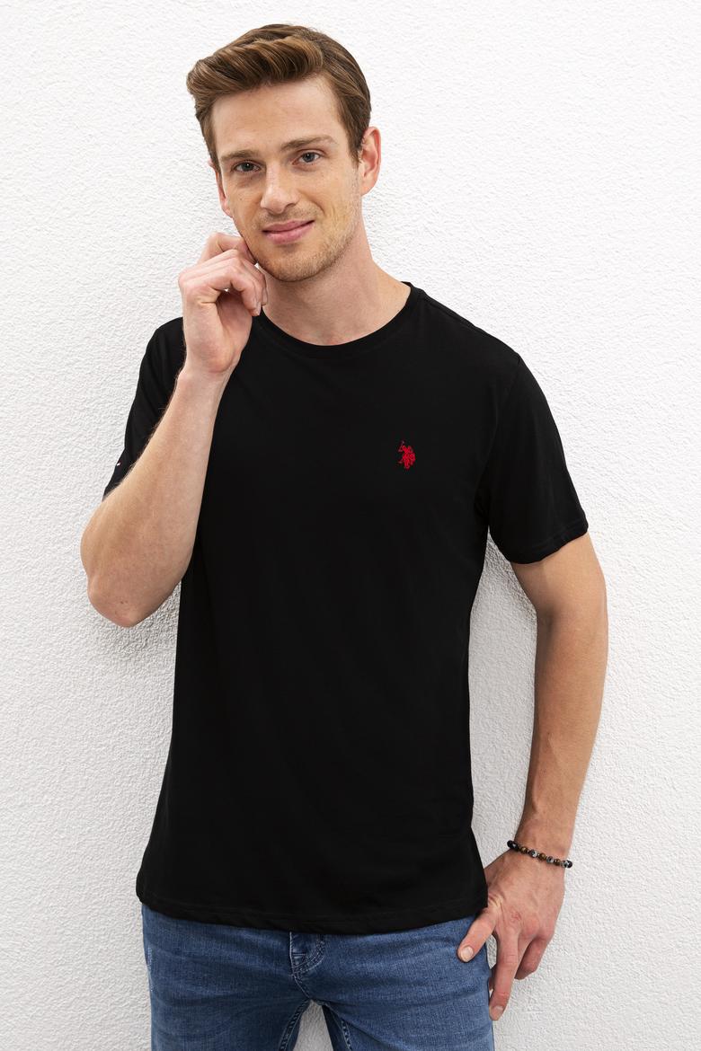 Erkek Siyah Basic Tişört
