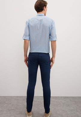 Erkek Koyu İndigo Chinos - 50218235028