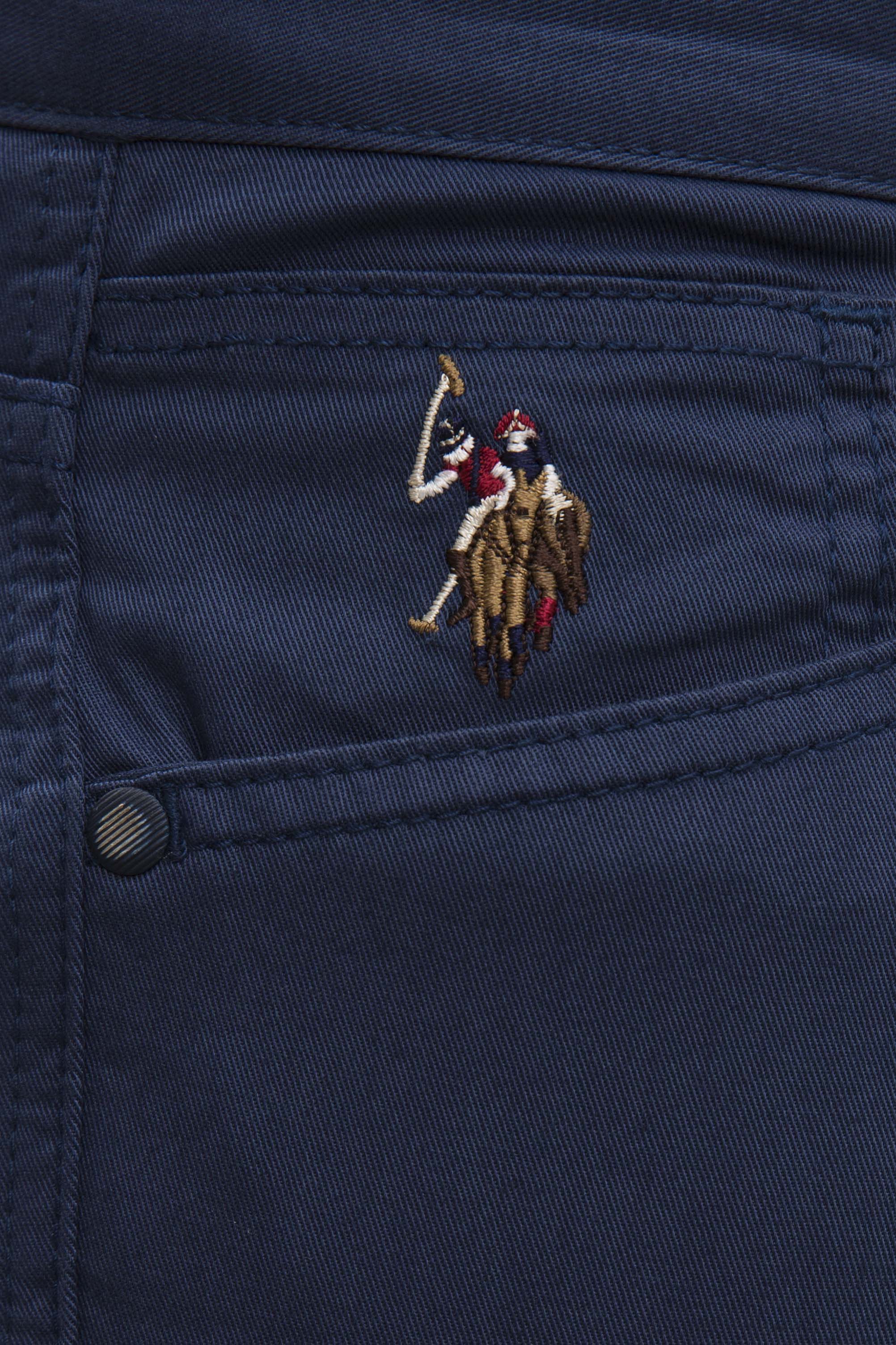 Erkek Koyu İndigo Chinos - Image 4