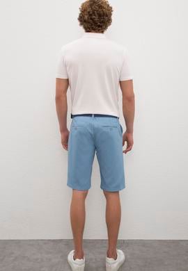Erkek Yan Cepli Mavi  Bermuda - 50218368001
