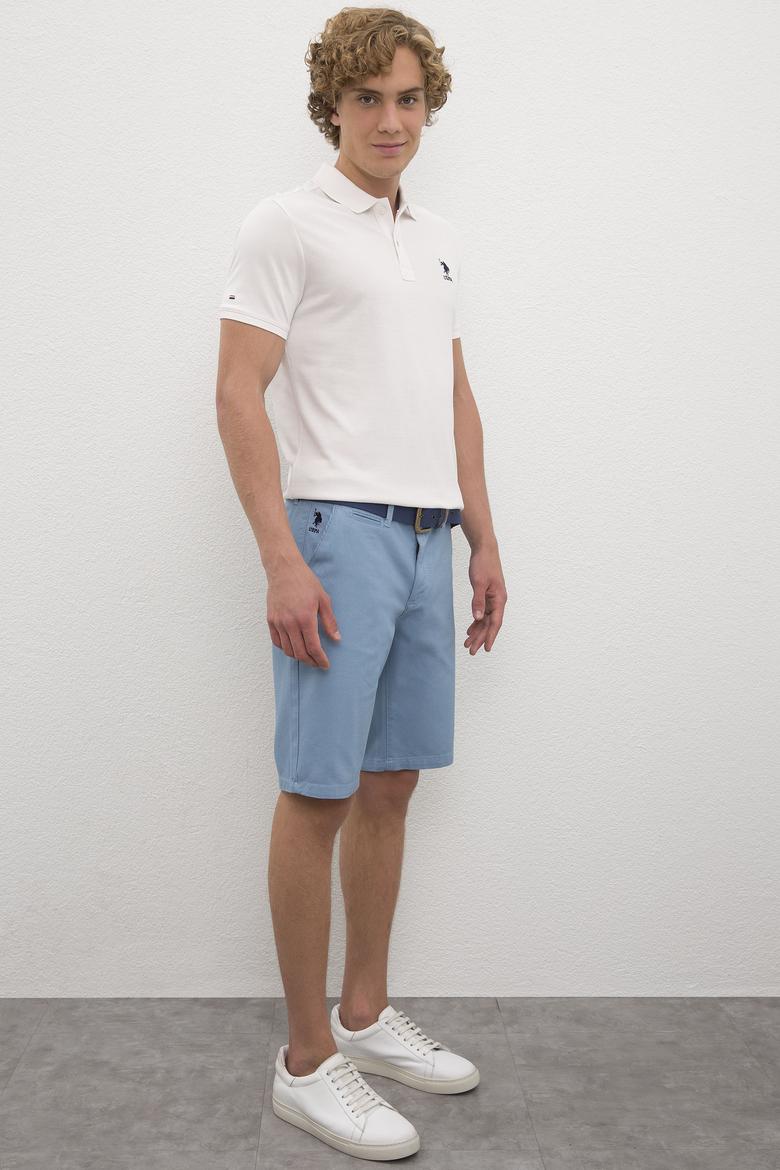 Erkek Yan Cepli Mavi  Bermuda - 50218368001