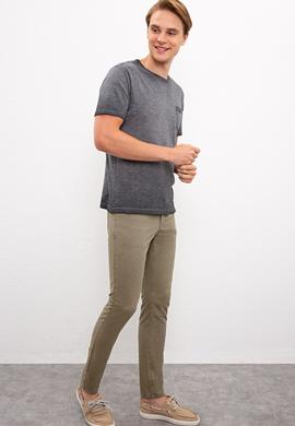 Erkek Haki Kanvas Pantolon - 50218319015
