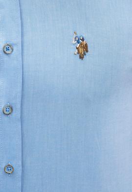 Erkek Mavi Gömlek Uzunkol Basic - 50218882200